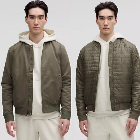 Lululemon Switch Over Bomber Jacket Mens - Picture 1 of 14